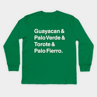 Puros Nativos Kids Long Sleeve T-Shirt